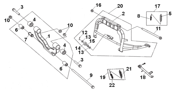 Подвеска двигателя