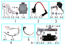Подбор запчастей Электрика RTC300 (101310019, 101310020) RTC-300R BSE