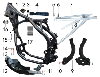 Подбор запчастей Рама T5 (X5) (101411000, 101411001) T5 BSE