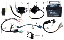 Подбор запчастей Электрика PH12A Z1 (101250040) Z1 BSE