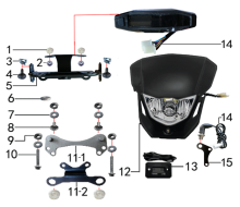 Подбор запчастей Фара и приборная панель Z1Y (101250039) Z1Y BSE