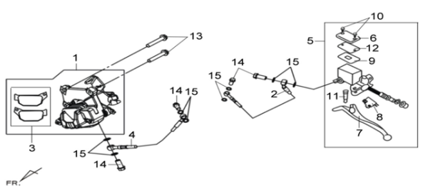 Задний тормоз