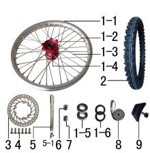 Подбор запчастей Колесо переднее M2Y (101300015) M2Y BSE