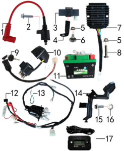 Подбор запчастей Электрика T7 SPORT (101413001) T7 BSE