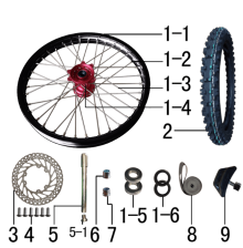 Подбор запчастей Колесо переднее M2 (101300013) M2 BSE