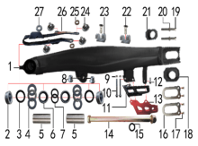 Подбор запчастей Маятник T7 (101413001) T7 BSE