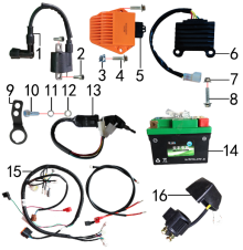 Подбор запчастей Электрика 2T BSE