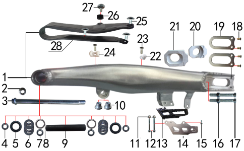 Подбор запчастей Маятник Z3 2021 19/16 (101210013) Z3 BSE