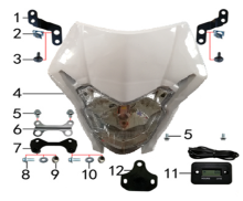 Подбор запчастей Фара Z5L (101360044, 101360050) Z5L BSE
