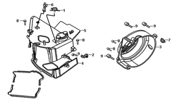 Кожух вентилятора