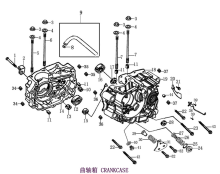 Подбор запчастей CRANKCASE ZS172FMM-3A (CB250-F) [30.123.1500] 147 Двигатели