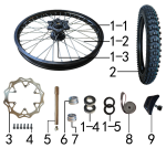 Колесо переднее