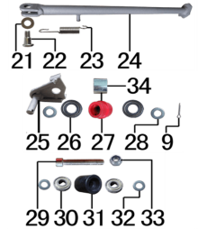 Подбор запчастей Подставка M2 (101300013) M2 BSE