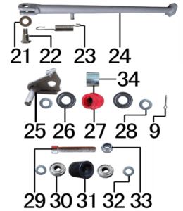 Подбор запчастей Подставка M2 (101300013) M2 BSE