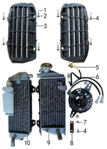 Подбор запчастей Радиаторы T8-X6 (101410006) Sport T8 BSE