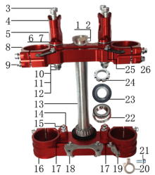 Подбор запчастей Траверса RTC300 (101310019, 101310020) RTC-300R BSE