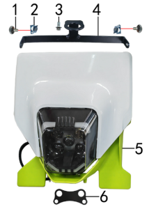 Подбор запчастей Фара MXH 150 17/14 (101131003) MXH 150 BSE