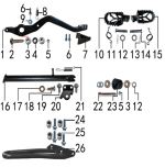 Подставка и подножки