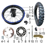 Колесо заднее