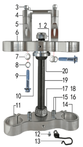 Подбор запчастей Траверса MX 125 (101190079, 101190080, 101190081) MX 125 BSE