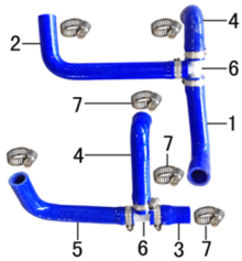 Подбор запчастей Трубки Z8 21/18 (101240014) Z8 BSE