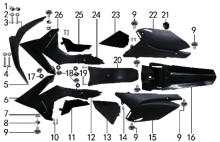 Подбор запчастей Облицовка Z10L (J10) 2022 (101270019) Z10L BSE