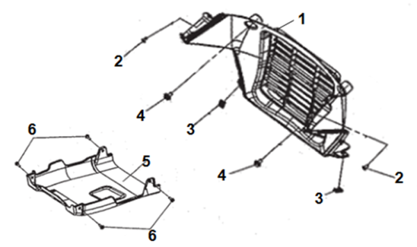 Облицовка радиатора