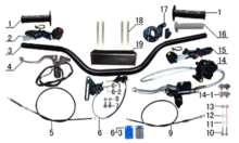 Подбор запчастей Руль и тормоза Z3.00 19/16 (101240046, 101240052) Z3.00 BSE