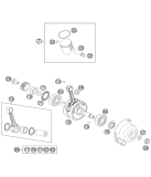 Коленвал и поршень