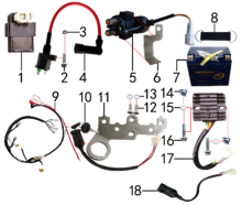 Подбор запчастей Электрика Z7 (101220018) Z7 BSE