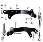 Подножки пассажирские