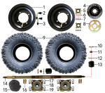 Колёса задние