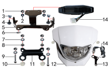 Подбор запчастей Фара и приборная панель Z3Y (101210037, 121210037) Z3Y BSE
