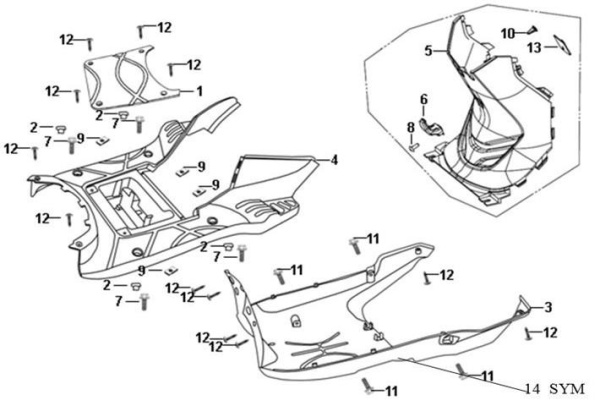 Облицовка центральная