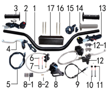 Подбор запчастей Руль и тормоза PH12A Z1 (101250048) Z1 BSE