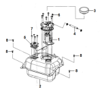 Бак топливный