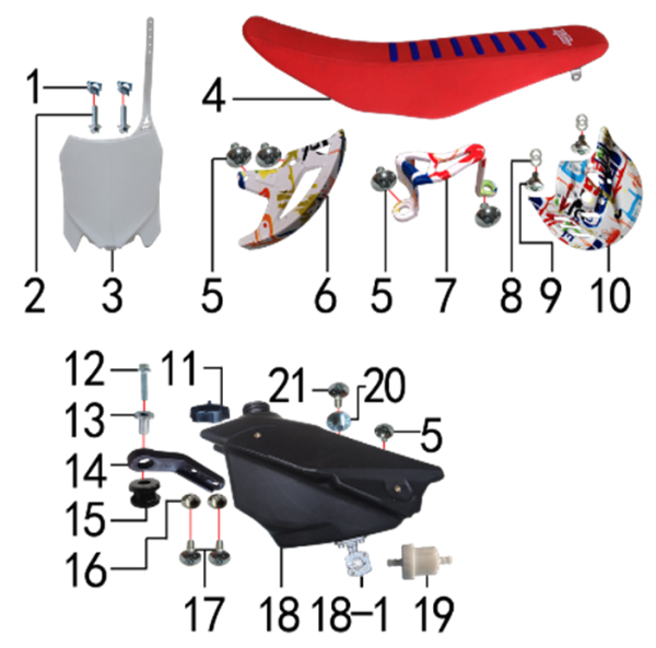 Бак и седло