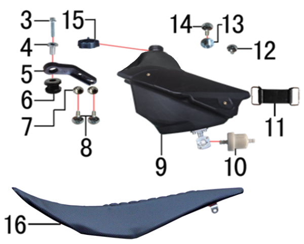 Бак и седло