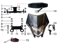 Подбор запчастей Фара и приборная панель Z3 V (101210068, 101210077) Z3V BSE