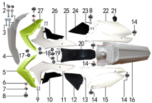 Подбор запчастей Облицовка Z3Y (101210037, 121210037) Z3Y BSE