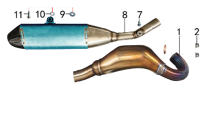 Подбор запчастей Выхлопная система T9 (101414001) T9 BSE