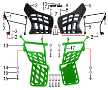Подбор запчастей Подножки XT-1 (SA110) (150020003) XT-1 BSE