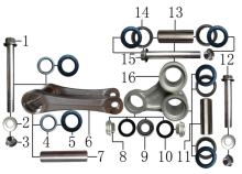 Подбор запчастей Рычаги прогрессии M4 (101310017) с 2022 M4 BSE