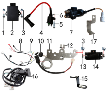 Подбор запчастей Электрика Z8 21/18 (101290015) Z8 BSE