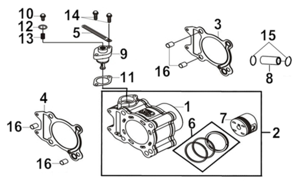 Блок цилиндров