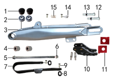 Подбор запчастей Маятник MXH 150 17/14 (101131003) MXH 150 BSE