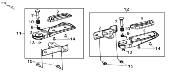 Пассажирские подножки
