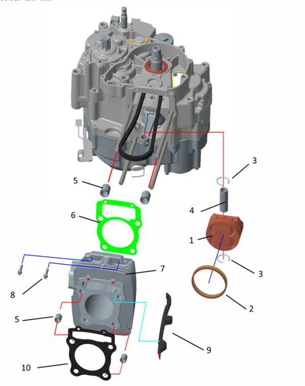 Крепление ЦПГ