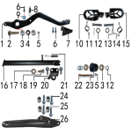 Подставка и подножки