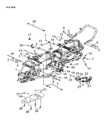 Подбор запчастей Рама QR 300 Access Motor